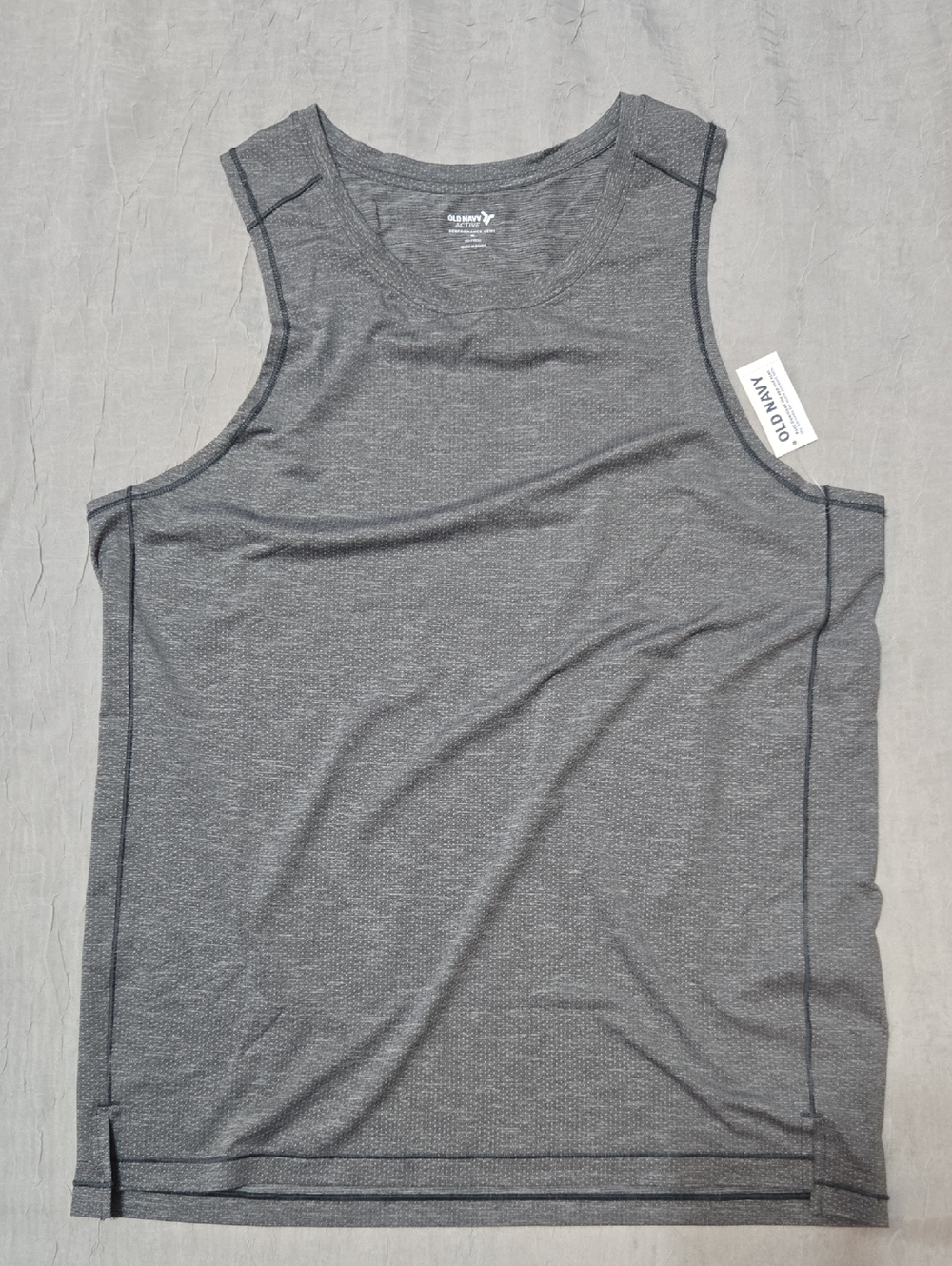 Men’s Heather Gray Performance Tank